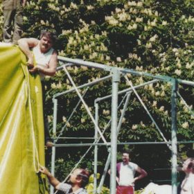 1982 wurde das Festzelt angeschafft